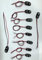 9V Battery Clip Connector PP3 Battery Snap Connector T-type Plastic- pack of 10