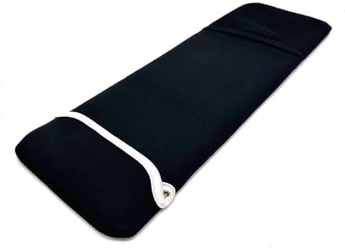 AMMKRO Neoprene Keyboard Carrying Travel Case with Mesh Mouse Pouch for Logitech MK270/MK295/ MX Keys S Wireless Keyboard and Mouse Combo-Wireless Keyboard Sleeve