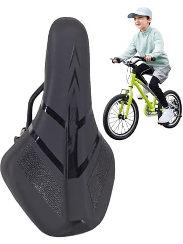 Fahrradsattel – Dickes Kinder-Fahrradsitzkissen | Gepolsterter Bikersitz für Kinder Komfort, weiches Fahrradsitzkissen, Outdoor- und Indoor-Fahrradsitz