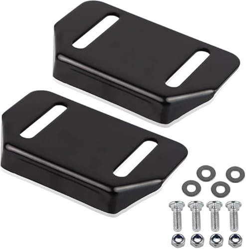 Caalii 784-5580 Schneewerfer-Gleitschuhe, 2 Stück, Gleitschuhe mit Montagezubehör für MTD 784-5580-0637, passend für Cub Cadet Yardman Schneefräse
