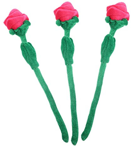 SHOWERORO 3piezas De Flores De Peluche para Bodas y De Adornos para Fotografía y Proyectos