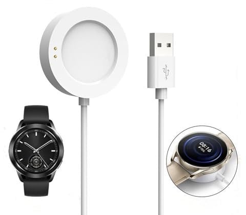 Watch Charger Stand Cable for Watch USB Magnetic Charger Adapter Cable, Smartwatch Charger Stand for Watch S3, 2Pro, S2 46mm, S2 42mm, H1