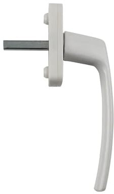 Vintage PVC-Stahl Fenster Ersatz Quadratischen Griff Aluminium Legierung Flügelfenster Nach Außen Griff