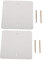 SHINEOFI 2pezzi Copertura Per Pannello Elettrico Parete in Acciaio Per Coprire Prese Elettriche Inutilizzate o Danni Al Muro Design Pulito Per Uso Domestico