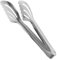 KICHOUSE Clip per Alimenti antiscottatura Scopo Tong pinze per servire Il Cibo pinze per Alimenti da Forno Pinza pinze da Cucina pinze per Alimenti in Metallo Acciaio Inossidabile Argento
