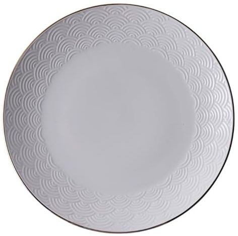 TOKYO DESIGN STUDIO - Porzellan-Teller Wellen – Nippon White – 30cm