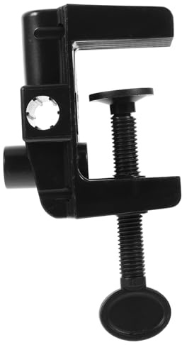 Supvox Mikrofonarm Tischhalterung C-klemme Aus Robustem Abs Mit Sicherer Verriegelung Für Schreibtisch Bett Und Live Streaming Zubehör