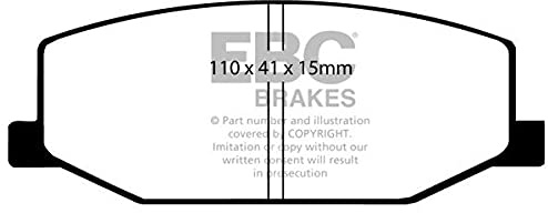 DP534 Bremsbeläge ULTIMAX2 EBC Brakes für SANTANA Jimny S410 S413 Samurai Suzuki Jeep SJ410 Jeep SJ413 Jimny