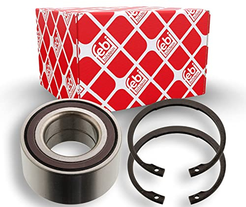 febi bilstein 05895 Radlagersatz mit Sicherungsringen, 1 Stück | Kompatibel mit: VOLVO 440, 460, 480