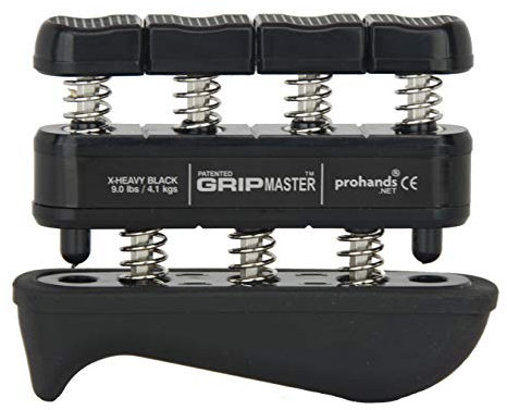 Gripmaster Handtrainer/Fingertrainer Medical X-Heavy, Schwarz, 4,1 kg