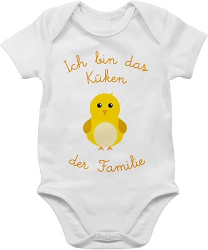 Shirtracer - Baby Body Kurzarm - Sprüche - Küken der Familie