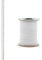 STEIGNER Corde en Fibre de Verre Céramique SKD01-8, 5 m, 8x8 mm, Blanc Résistante à la Température jusqu'à 1260 ° C