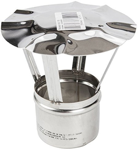 Stainless Steel Chimney Cowl, Ø 150 mm (5.91)