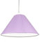 10 Inch Linen Tapered Edge Coolie (Lilac)