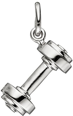 Jobo Damen-Anhänger Hantel aus 925 Silber