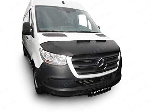 AB3-00489 Auto Bra kompatibel mit MB Mercedes-Benz Sprinter Bj. ab 2018 Haubenbra Steinschlagschutz Tuning Bonnet Bra