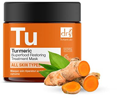 Dr Botanicals 60 ml Maske Kurkuma Superfood Restoring Treatment