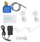 Wasserlecksensor 1 Ventil 2-Wege-Wasserleckdetektor Akustischer Alarm Home-Überlauferkennungssystem(EU PLUG)