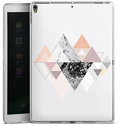 DeinDesign Coque en Silicone Compatible avec Apple iPad Pro 10.5 Coque Coque pour Tablette Artère Géométrique Graphique