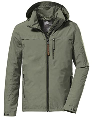 G.I.G.A. DX Herren Gs 12 Mn Jckt Funktionsjacke Outdoorjacke mit einrollbarer Kapuze, helloliv, M EU