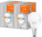 LEDVANCE Smarte LED-Lampe mit WiFi Technologie, Sockel E14, Dimmbar, Lichtfarbe änderbar (2700-6500K), ersetzt Glühlampen mit 40 W, SMART+ WiFi Mini Bulb Tunable White, 4er-Pack