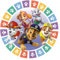 amscan Paw Patrol 8 platos multicolor