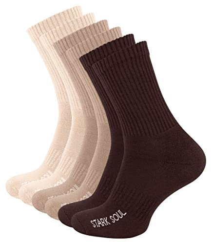 STARK SOUL 6 Paar Crew - Sportsocken mit FROTTEESOHLE