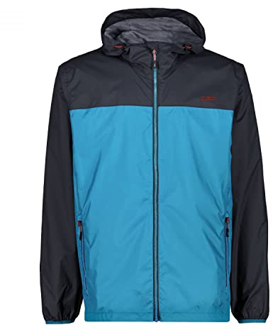 CMP Herren Regenjacke für Herren mit Kapuze regenjacke