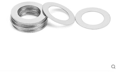 SeroNi 10-50 Stück SUS304 M3-M40 Dicke 1,0 mm Edelstahl-Unterlegscheibe Ultradünne Dichtung Einstelldichtung Dünne Unterlegscheibe Gasket(28x40x1 (10pcs))
