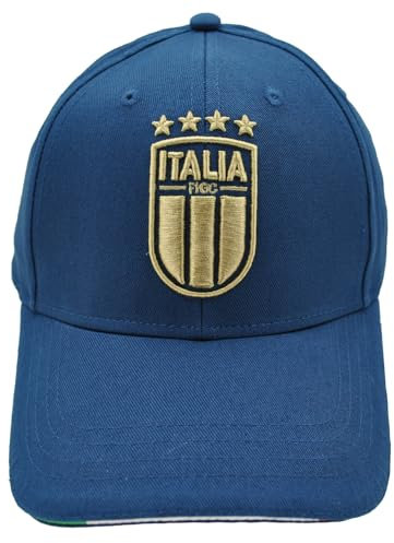 FIGC Unisex 2533figc Baseballkappe, blau, One Size