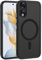 Cover per Honor 90, Compatibile con Magnetica, Custodia Traslucida Opaca Posteriore Sottile Antiurto Protettiva Case, PC + TPU Bumper, Nero