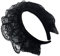 Damen-Haarreif aus Spitze mit Netz-Stirnband, mehrschichtige Spitze, Cosplay, Requisiten, Dienstmädchen, Kopfschmuck, Zubehör, Rüschen, Spitze, plissierter Rand