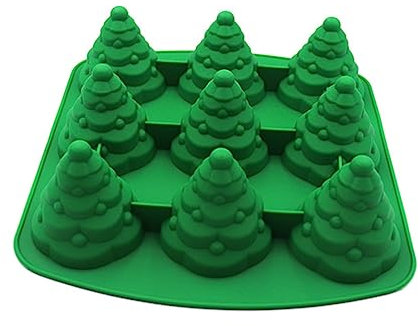 Alipis 1 Stk Christbaumkuchenform tannenbaum backform tannenbaum silikonform Weihnachtsbaum Kuchenform 3D Weihnachtsbaumkerze Backformen Silikonformen DIY zubehör geruchlose Kuchenform