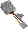 YABOANG DC/DC converter step-down 30-60V to 24V 10A, voltage buck converter to 10A 120W power transformer waterproof step-down module, suitable for cars, trucks, electric scooters