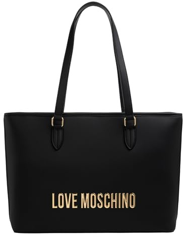 Moschino Borsa donna Love shopping ecopelle nero B25MO09 JC4190PP1LKD0000