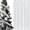 5 Stück x 2 m Weiß Weihnachtsbaum Girlande Federboa Weiß und Leichten Federboa Tannengirlande Weihnachtsdeko für Christbaum Karneval Accessoires
