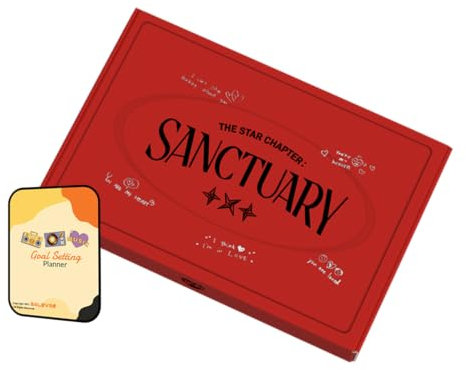 TXT Album - The Star Chapter: SANCTUARY LOVER Ver. (Standard ver.)+Pre Order Benefits+BolsVos Exclusive K-POP Giveaways Package