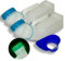 Urinoir portable pour homme/femme - Couvercle phosphorescent - Lot de 2 - 1000 ml - 1 pièce jointe - Unisexe - Portable - Anti-déversement - Pour voyage, hôpital et soins à domicile