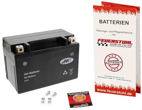 Gel Batterie für Suzuki GSR 750, 2011-2017 (C5) wartungsfrei, einbaufertig (inkl. 7,50€ Pfand)