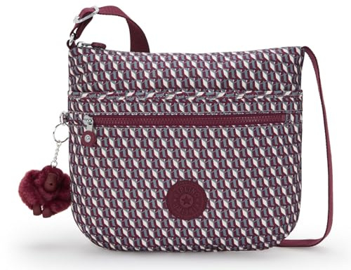 Kipling Arto Crossbody Bag Lightweight Multi Pocket Adjustable Strap