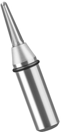 Fresa de carburo profesional con base redonda cónica y vástago de 1/2 pulgadas para arcos de madera, ranuras, bordes curvados y fresadoras. Fresa cónica con cabeza de bola