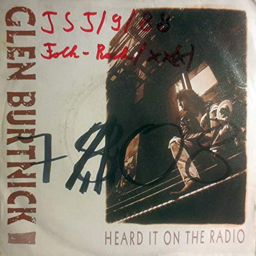 Heard it on the radio (3 tracks, 1987/88) [Vinyl Single]