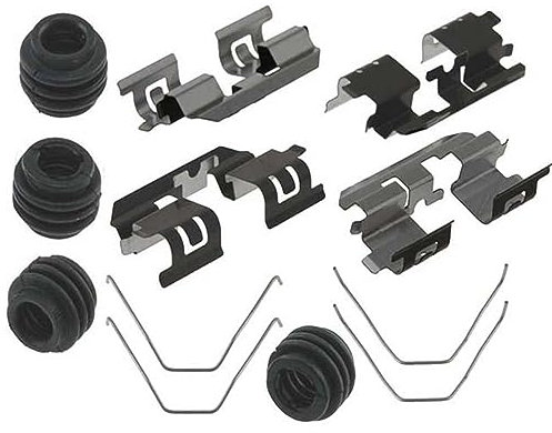 ACDelco 18K1996X Professionelles Bremssattel für die Hinterrad-Scheibenbremse, Hardware-Kit mit Clips, Federn und Dichtungen