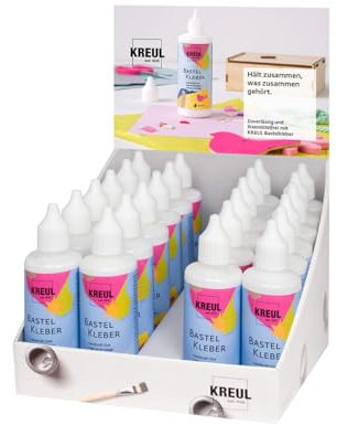 KREUL 49365 Bastelkleber Hobby Line, im Thekendisplay