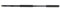 On Stage Stands MBP7000 Boom Pole Handheld Microphone, Black