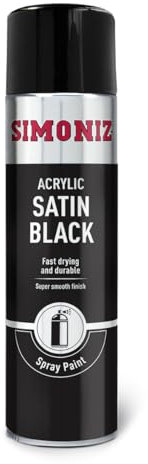 HOLST SIMONIZ SIMP16C Satin, 500 ml, Matt Black