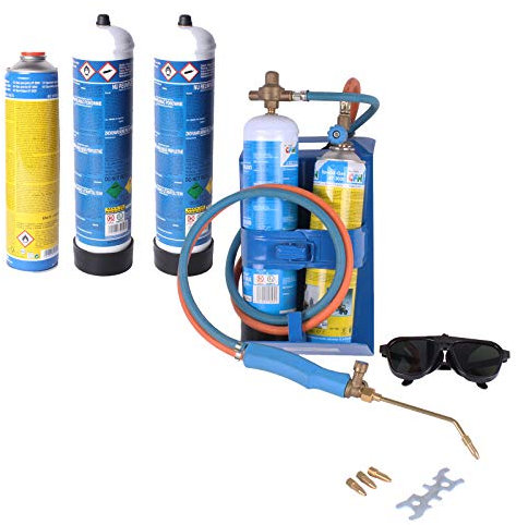 CFH Poste de soudage autogène + 2 bouteilles d'oxygène et 1 bouteille de gaz AT3000