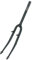 Point Gabel MTB 26 1 230mm 65mm schwarz Fahrrad Gabel