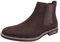 Bruno Marc Men's Urban-06 Suede Leather Chelsea Ankle Boots URBAN-06,Size 9,Dark/Brown,URBAN-06