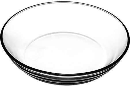 Montana: :Basic Teller, 12er Set, Desserteller, Kuchenteller, Kleiner Teller, Glasteller, Glas, Ø 14.5 cm, 046060